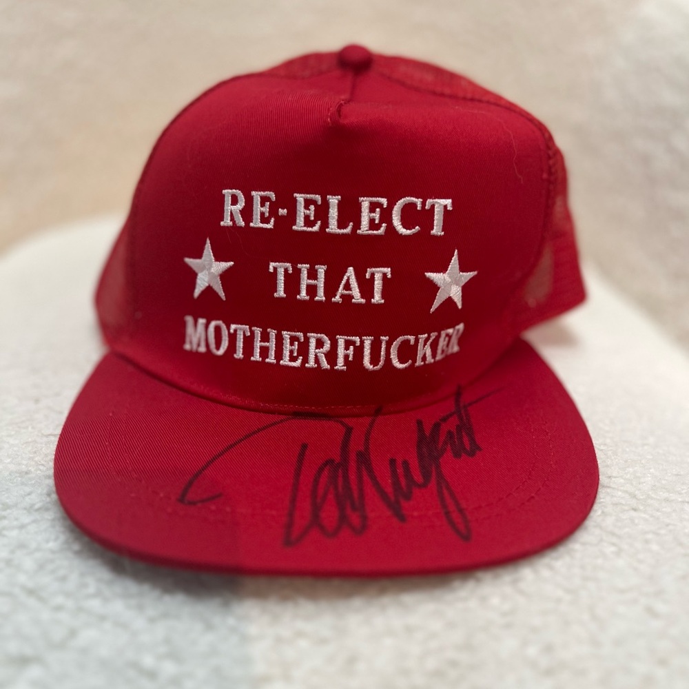 Autographed Trump Hat